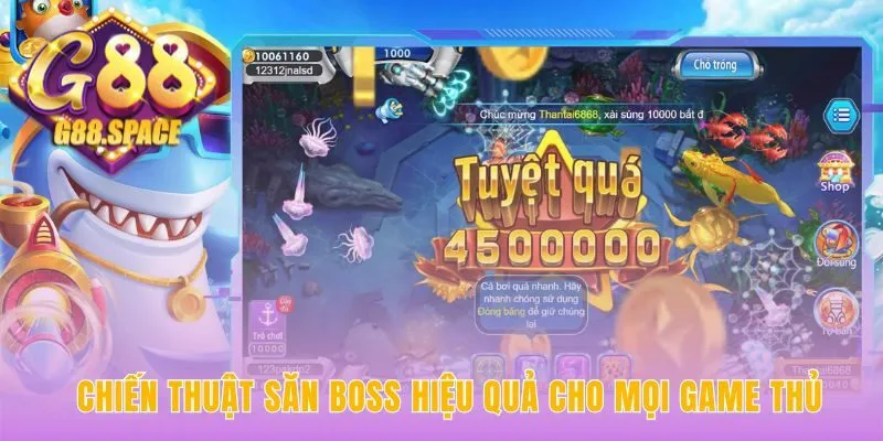 Chiến thuật săn boss gồm phân vai trò và chọn vị trí